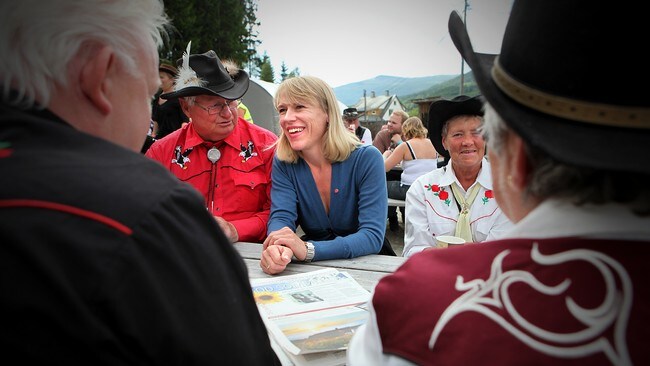 Breim 2011 - Kulturminister Anniken Huitfeldt (Foto: Øystein Torheim/NRK)