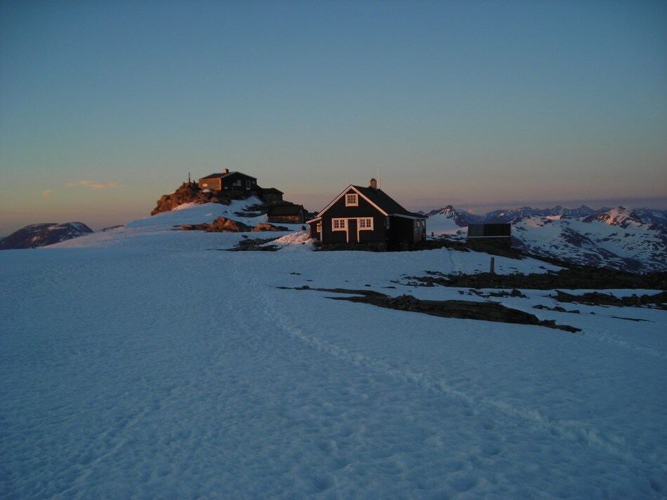 Solnedgang på Fannaråken