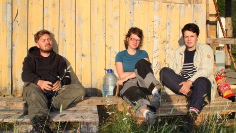 Nango, Thoresen og Storihle (Foto: Marie Elise Nystad/NRK)