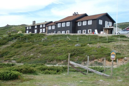 Framme ved Grimsdalshytta
