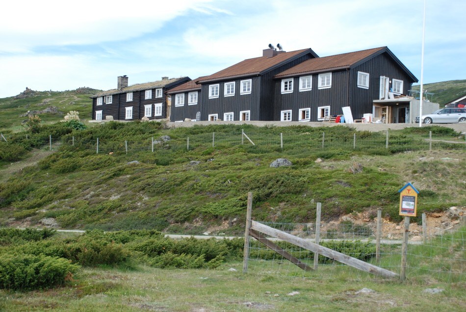Framme ved Grimsdalshytta
