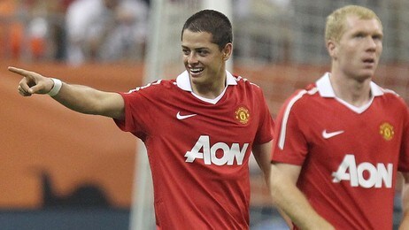 Javier Hernandez (Foto: RONALD MARTINEZ/Afp)