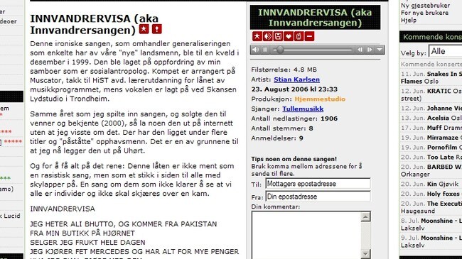 Innvandrervisa (Foto: uhort.no)