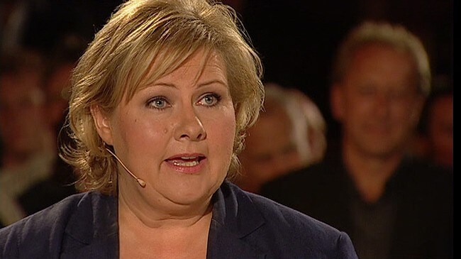Erna Solberg (NRK) Erna Solberg (NRK)