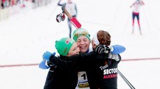 Astrid Uhrenholdt Jacobsen vant NM-gull i stafett (Foto: Stian Lysberg Solum/Scanpix)