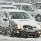 Snøkaos Barcelona (Foto: JOSEP LAGO/Scanpix/AFP) Snøkaos Barcelona (Foto: JOSEP LAGO/Scanpix/AFP)