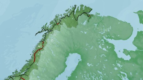 Veikart Nord-Norge (Foto: Grafikk:/NRK) Veikart Nord-Norge (Foto: Grafikk:/NRK)