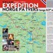 På hver hytte, ved start og målpunktene finner de en slik registreringstavle med kodeord som du noterer ned på registreringskortet.