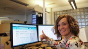 Yr.no-journalist Kamilla Pedersen (Foto: Asle Hella/NRK)