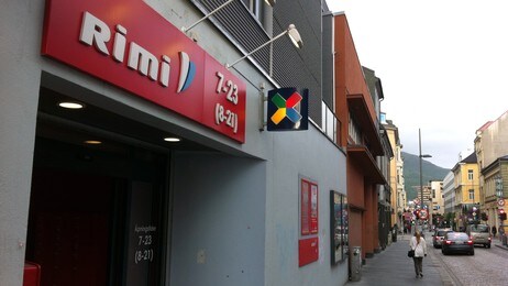 Rimi-butikk i Håkonsgaten (Foto: Arne Frank Solheim/NRK)