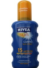 Nivea Caring Sun Spray, faktor 15