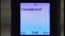 UD får tsunamivarsler på SMS (NRK)