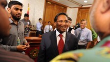 Nyinsatt president Mohamed Waheed (Foto: Ishara S.KODIKARA/Afp) Nyinsatt president Mohamed Waheed (Foto: Ishara S.KODIKARA/Afp)
