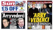 Faksimile The Sun Daily Mirror