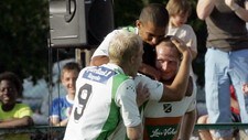 Hønefoss-jubel (Foto: Holm, Morten/SCANPIX)