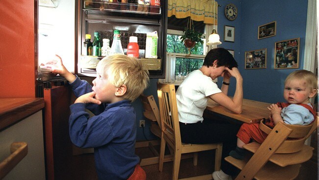 Fattig familie (Foto: Sigurdsøn, Bjørn/SCANPIX)
