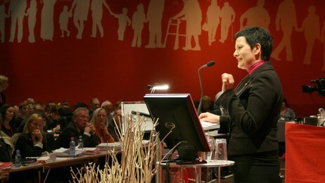Helga Pedersen (Foto: Eilif Aslaksen/NRK)