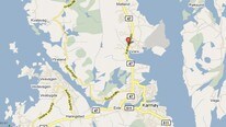 Kart over Karmøy (Kart: googlemaps.com) Kart over Karmøy (Kart: googlemaps.com)