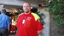 Ambulansearbeider, Trond Tøften (Foto:Rebecca Trondsen)