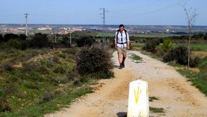 Bertelsen på Caminoen 08.04.2012