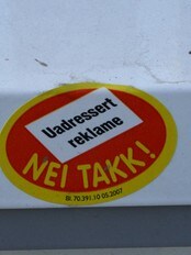 Nei takk! (Foto: Svein Sundsdal/NRK) Nei takk! (Foto: Svein Sundsdal/NRK)