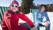 Petter Northug og Marit Bjørgen (Foto: Junge, Heiko/Scanpix)