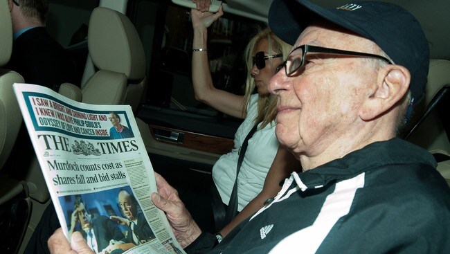 Rupert Murdoch (Foto: KI PRICE/Afp) Rupert Murdoch (Foto: KI PRICE/Afp)