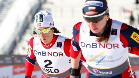 Justyna Kowalczyk Marit Bjørgen (Foto: Larsen, Håkon Mosvold/Scanpix) Justyna Kowalczyk Marit Bjørgen (Foto: Larsen, Håkon Mosvold/Scanpix)