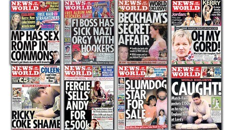 News of The World har stått for mange avsløringer (Foto: Faksimile: News of The World) News of The World har stått for mange avsløringer (Foto: Faksimile: News of The World)