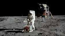 Buzz Aldrin på Månen (Foto: Neil Armstrong/NASA)