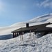 Det kan være mye snø i området 1100 moh.