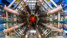 Svart hol-hending ved CERN (Foto: ATLAS Experiment) Svart hol-hending ved CERN (Foto: ATLAS Experiment)