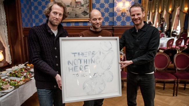 Joachim Trier, Hans-Jørgen Osnes og Eskil Vogt (Foto: Audun Braastad/NTB scanpix) Joachim Trier, Hans-Jørgen Osnes og Eskil Vogt (Foto: Audun Braastad/NTB scanpix)