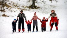 På ski (Foto: Decca Børve) På ski (Foto: Decca Børve)