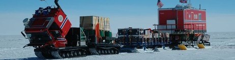 Klimaekspedisjonen sliter med kjøretøyene (NRK)