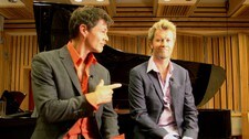 Morten Harket og Magne Furuholmen (Foto: Roy Hilmar Svendsen/NRK) Morten Harket og Magne Furuholmen (Foto: Roy Hilmar Svendsen/NRK)