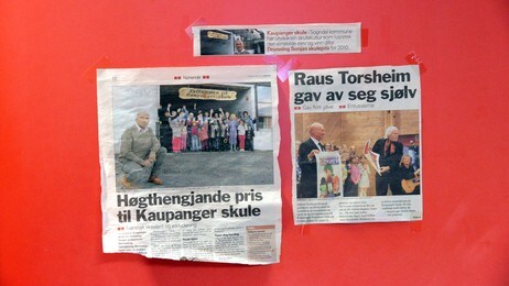 Kaupanger skule (Foto: Brit Jorunn Svanes/NRK) Kaupanger skule (Foto: Brit Jorunn Svanes/NRK)