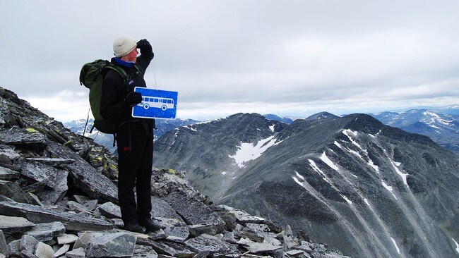 buss til fjells? (Foto: Ane Fjeldstad)