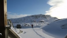 Løkjelsvatn sett fra sikringshytta mot Bordfjell