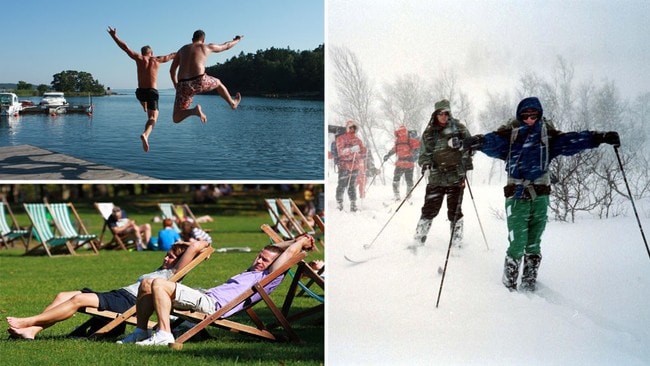 Fra sommer til vinter (illustrasjonsfoto) (Foto: www.colourbox.com/Geir Otto Johansen, Scan-Foto/OLIVIA HARRIS, Reuters) Fra sommer til vinter (illustrasjonsfoto) (Foto: www.colourbox.com/Geir Otto Johansen, Scan-Foto/OLIVIA HARRIS, Reuters)