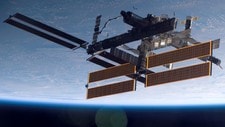 Den internasjonale romstasjonen (ISS) (Foto: NASA/AFP)