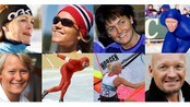 * Lene Jenssen, Svømming * Trine Haltvik, Håndball * Jorunn Horgen, Brettseiling * (NRK/Scanpix) * Lene Jenssen, Svømming * Trine Haltvik, Håndball * Jorunn Horgen, Brettseiling * (NRK/Scanpix)