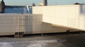 Steiner faller av operabygget i Bjørvika