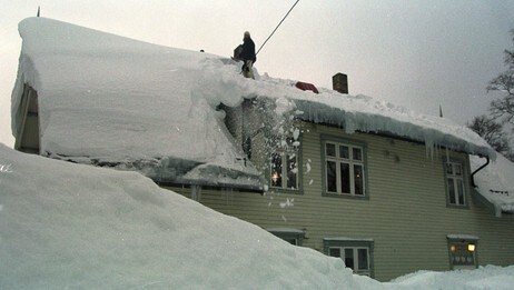 Takmåking (Foto: Sintef Byggforsk)