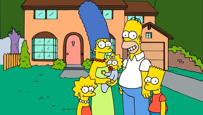 Familien Simpson (Scanpix/AP)