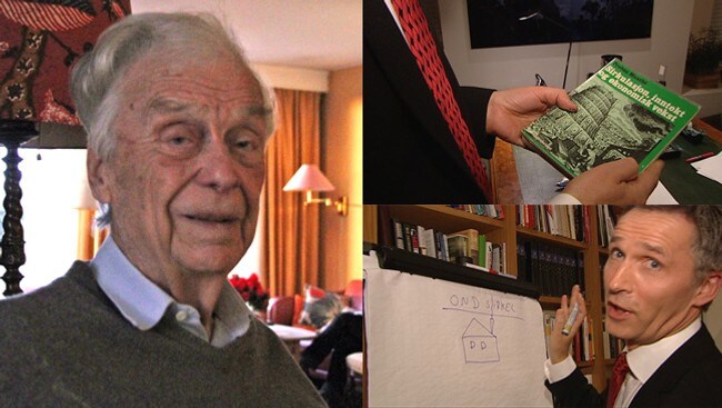 Preben Munthe og Jens Stoltenberg (Foto: Sjur Ø. Knudsen/Sindre Løkstad/NRK)