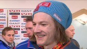 Tom Hilde: - Veldig stor overgang - Pressetreff med de norske hopperne før kvalifiseringen på fredag. Overgangen fra skiflyging til den lille bakken i Val di Fiemme har vært stor.