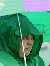 Regn (Foto: CARL DE SOUZA/AFP) Regn (Foto: CARL DE SOUZA/AFP)