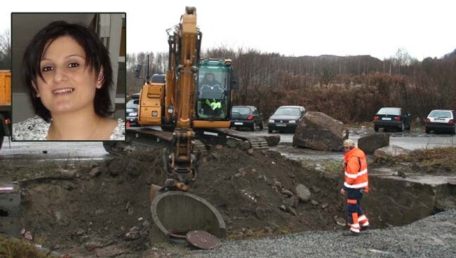 Lette etter Belur Sardar i Ryghgate desember 2007 (Foto: Politiet/NRK)