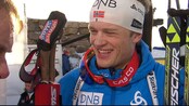Bø: - Godt å være tilbake  - Tarjei Bø sier til NRK at han er fornøyd med helgen i holmenkollen og at det er god å være tilbake og kjempe i toppen. Se hele intervjuet her.